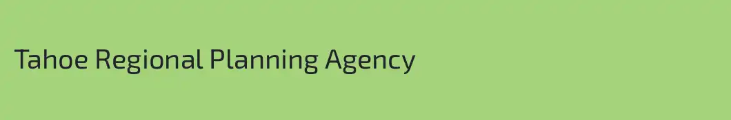 Tahoe Regional Planning Agency